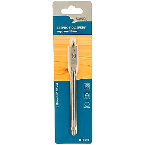 Сверло по дереву Remocolor 35-4-510 перовое 10*152 мм