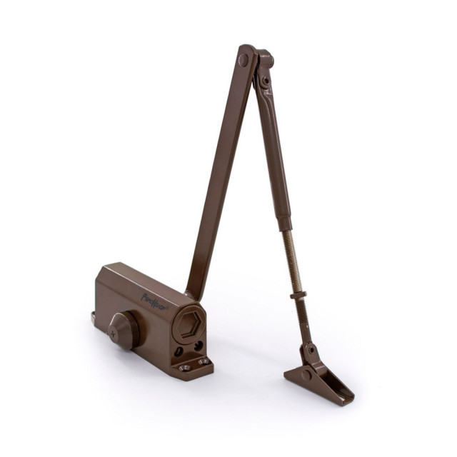 Доводчик дверной Remocolor 41-5-017 40-60 кг коричневый