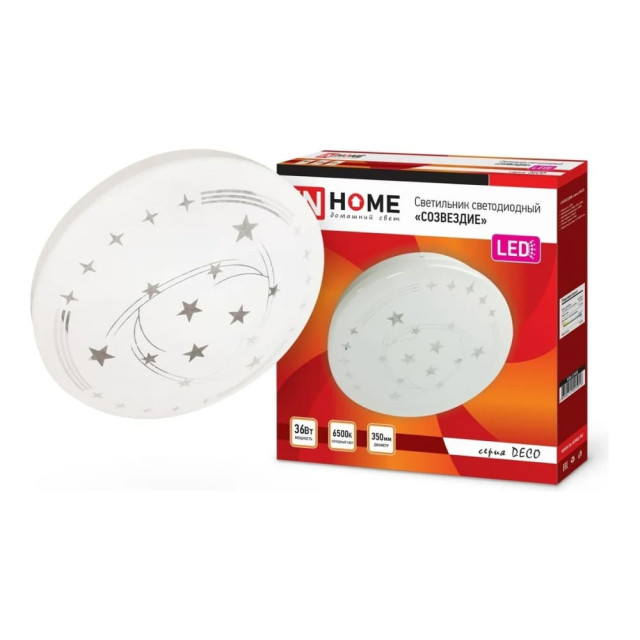 Светильник светодиодный In Home Deco Созвездие 36Вт 6500К 380*55 мм