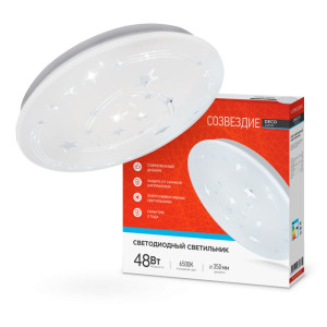Светильник светодиодный In Home Deco Созвездие 48Вт 230В 6500К 4320лм 380*55 мм
