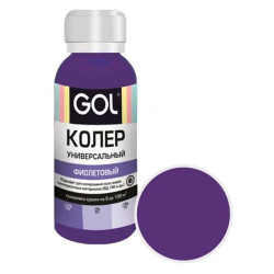 Паста колеровочная Palizh Gol №68 универсальная фиолетовый 0.1 л