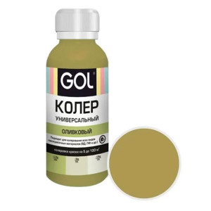 Паста колеровочная Palizh Gol №75 универсальная оливковый 0.1 л