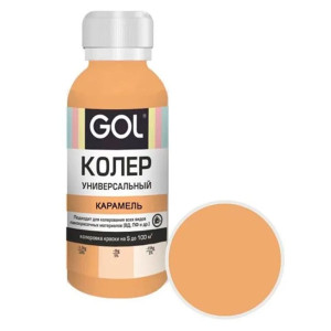 Паста колеровочная Palizh Gol №77 универсальная карамель 0.1 л