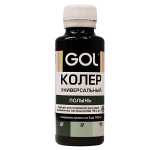 Паста колеровочная Palizh Gol №81 универсальная полынь 0.1 л