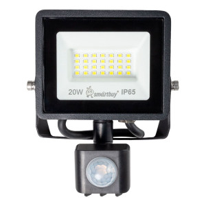 Прожектор светодиодный Smartbuy Led FL Sensor Pro 20W 6500K IP65