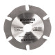 Диск пильный Ritter OptimCutteri по дереву/пластику/гипсокартону 125*22.2*6T Диск пильный Ritter OptimCutteri по дереву/пластику/гипсокартону 125*22.2*6T