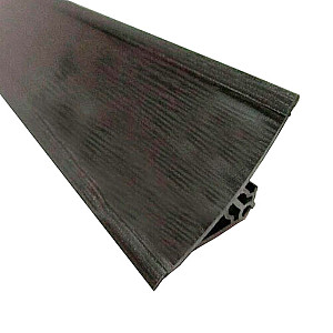 Плинтус для столешницы Ideal 302 венге черный 3 м