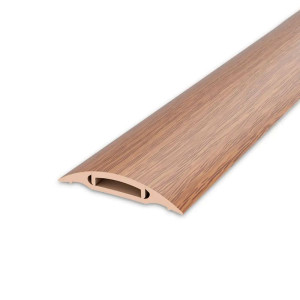 Порог Ideal 217 дуб темный с монтажным каналом 42 мм 0.9 м