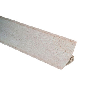 Плинтус для столешницы Ideal 111 мрамор светло-серый 3 м