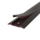 Порог Ideal 302 венге черный с монтажным каналом 36 мм 0.9 м