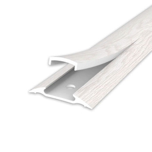 Порог Ideal 230 дуб айсберг с монтажным каналом 36 мм 0.9 м