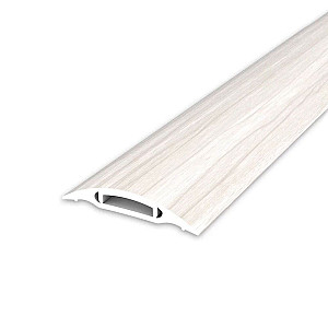 Порог Ideal 267 клен белый с монтажным каналом 42 мм 0.9 м