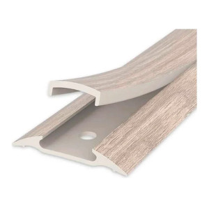 Порог Ideal 203 дуб беленый с монтажным каналом 42 мм 0.9 м