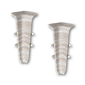 Угол внутренний для плинтуса Ideal Деконика 294 орех антик 70 мм 2 шт