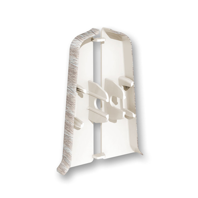 Заглушка для плинтуса Ideal Деконика 294 орех антик 70 мм 2 шт