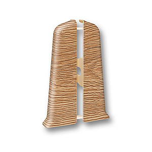 Заглушка для плинтуса Ideal Деконика 221 дуб янтарный 70 мм 2 шт