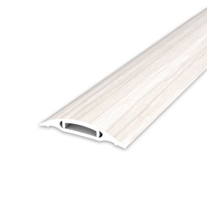 Порог Ideal 267 клен белый с монтажным каналом 42 мм 1.6 м