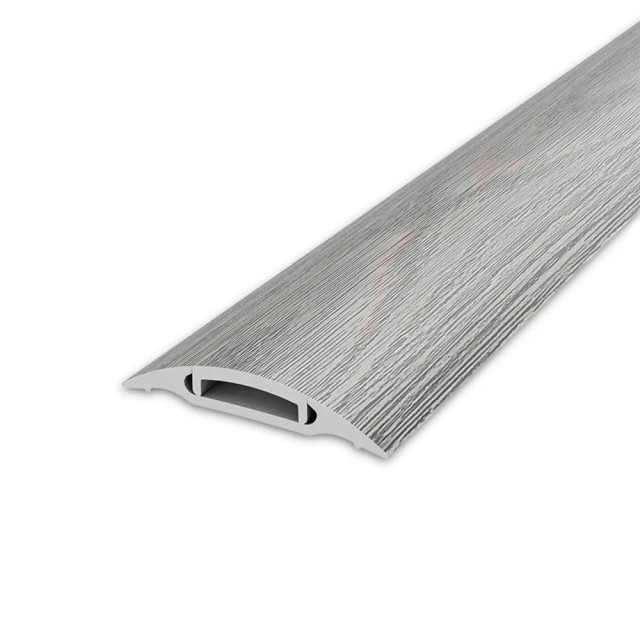 Порог Ideal 210 дуб пепельный с монтажным каналом 42 мм 1.6 м