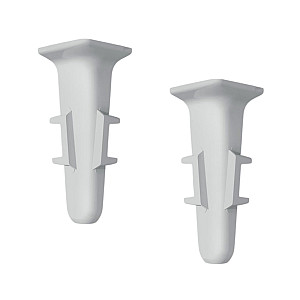 Угол внутренний для плинтуса Ideal Деконика 186 алюминий 70 мм 2 шт