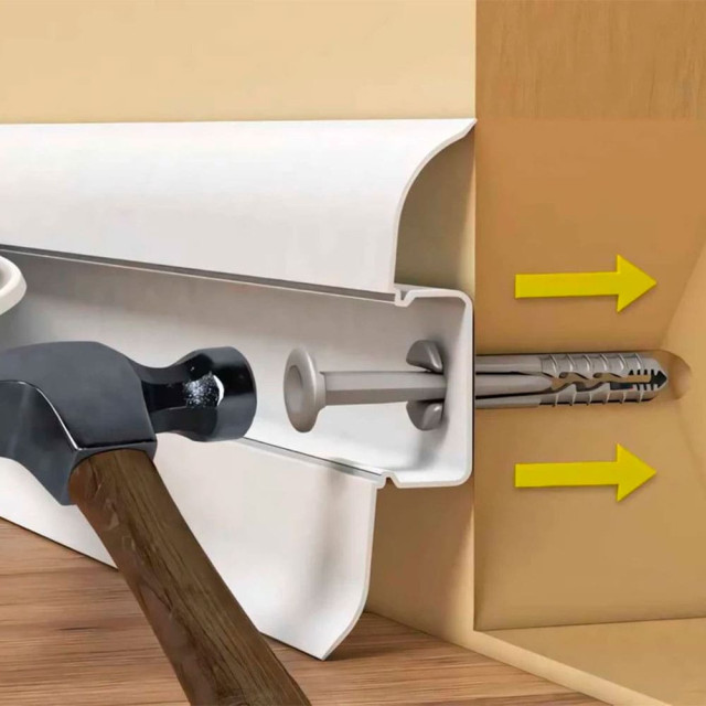 Крепеж для плинтуса Ideal ИзиФикс 6*30 мм 50 шт