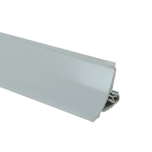 Плинтус для столешницы Ideal 002-G светло-серый глянцевый 3 м