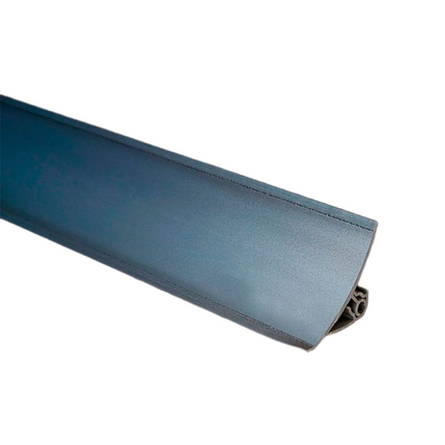 Плинтус для столешницы Ideal 081-G металлик серебристый глянцевый 3 м