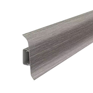 Плинтус Ideal Классик К55 296 орех серый 2.2 м