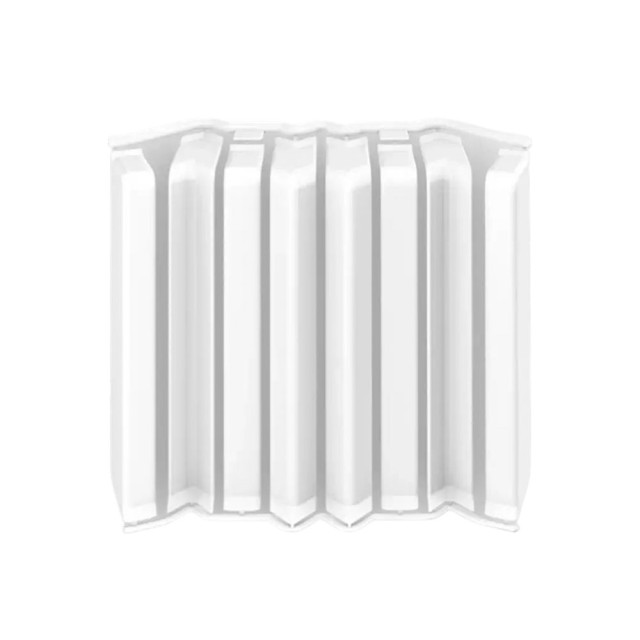 Накладки для плинтуса прямоугольного Ideal Дюра 001 белый 80 мм 8 шт