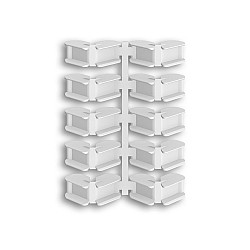 Соединители для плинтуса Ideal Дюра угловые 10 шт