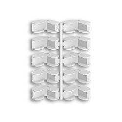 Соединители для плинтуса Ideal Дюра угловые 10 шт