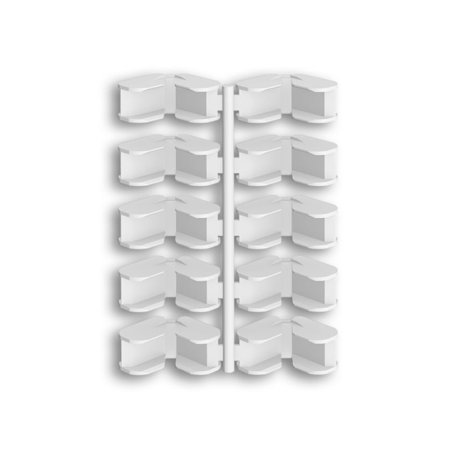 Соединители для плинтуса Ideal Дюра угловые 10 шт