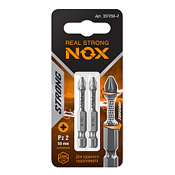 Бита Nox Strong torsion E PZ2 50 мм 2 шт