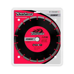 Диск алмазный Diaforce Segment 500230 230*22.23*8*2.5 мм сухой рез