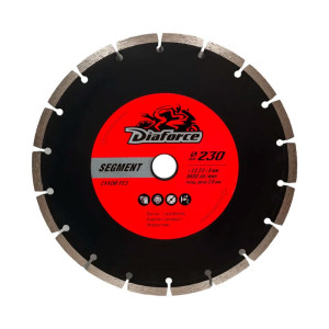 Диск алмазный Diaforce Segment 500230 230*22.23*8*2.5 мм сухой рез