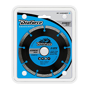 Диск алмазный Diaforce Segment basic 125*22.23*7.5*1.9 мм