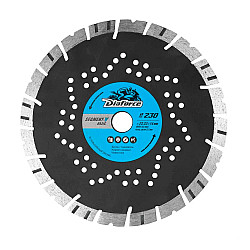Диск алмазный Diaforce V-Cutter 505230V 230*22.23*14*2.7 мм сухой рез