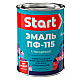 Эмаль Start ПФ-115 зеленая 0.8 кг