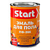 Эмаль для пола Start ПФ-266 желто-коричневая 0.8 кг