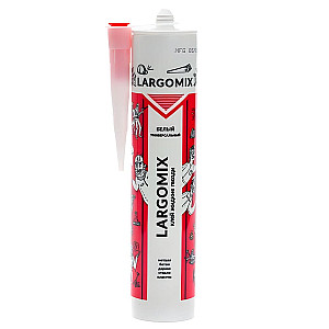 Клей жидкие гвозди Largomix универсальный белый 280 мл
