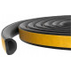 Уплотнитель гаражный Zoom Industrial 02-2-4-200 профиль D 21*17 мм черный