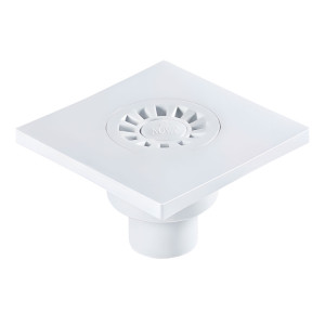 Трап сливной Nova 5030 вертикальный 50 решетка пластиковая 150*150 мм