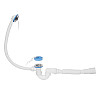 Сифон для ванны AV Engineering AVE129720 выпуск 70 мм перелив гибкая труба 40*40/50