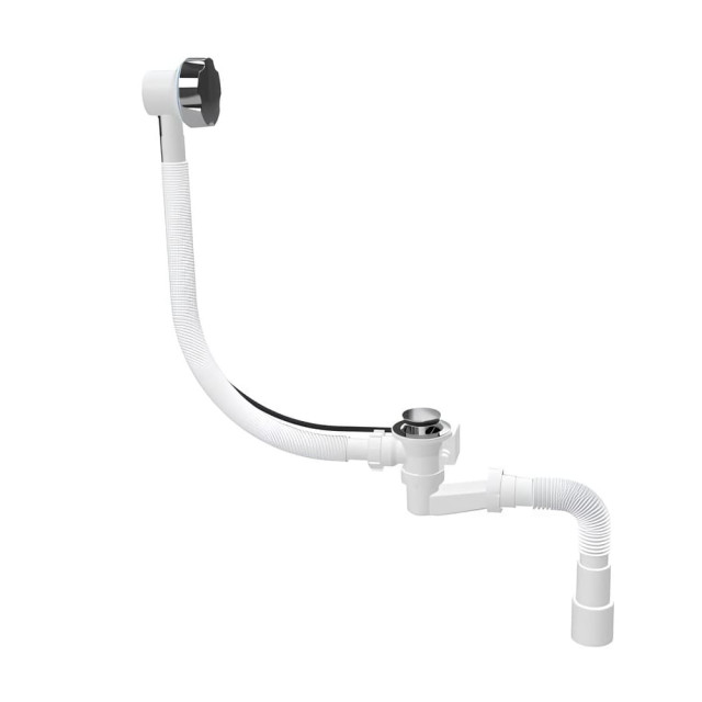 Сифон для ванны AV Engineering AVE129732 с гибкой трубой 1 1/2