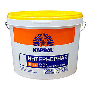 Краска Kapral В-14 интерьерная 3.75 кг
