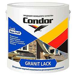 Лак Condor Granit Lack полуматовый 2.3 кг