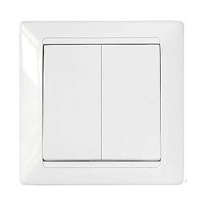 Выключатель Bylectrica Стиль С5 10-803 2 клавиши белый