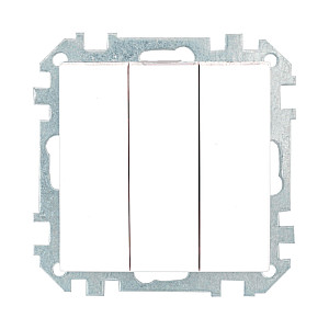 Выключатель Bylectrica Стиль С05 10-529 3 клавиши белый