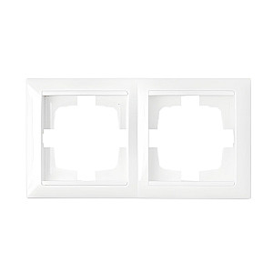 Рамка Bylectrica Стиль ЮЛИГ.735212.215 2-местная белая