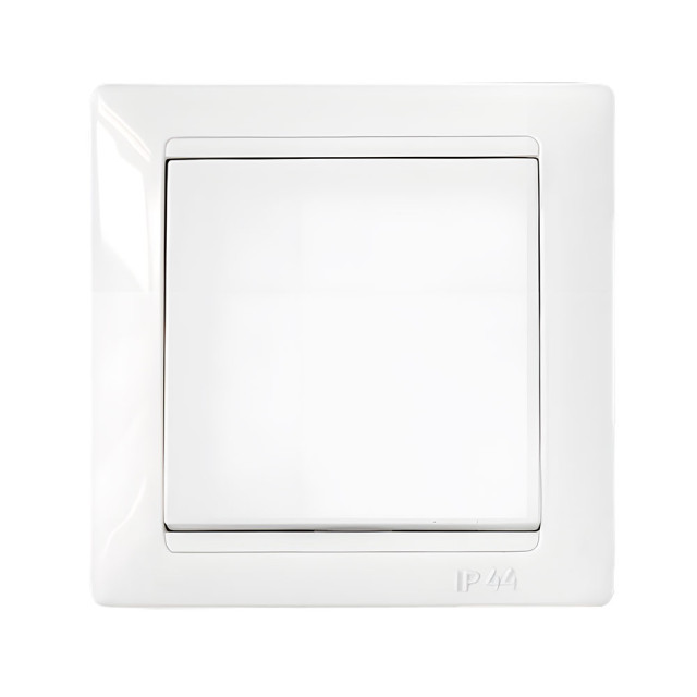 Выключатель Bylectrica Стиль С1 10-827 1 клавиша брызгозащищенный белый