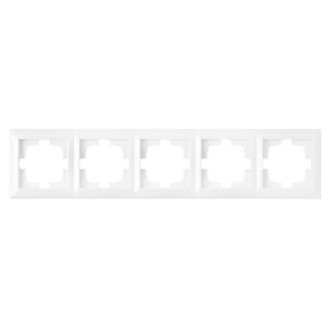 Рамка Bylectrica Стиль ЮЛИГ. 735212.297 5 постов белая